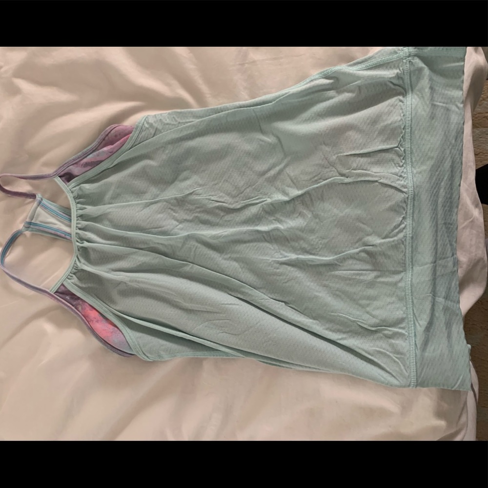Ivivva tank top built in bra.
